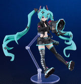 Character Vocal Series 01: Hatsune Miku Plamatea Plastic Model Kit Chuocho Tactical Craft Ver. 15 cm
