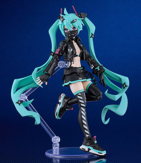 Character Vocal Series 01: Hatsune Miku Plamatea Plastic Model Kit Chuocho Tactical Craft Ver. 15 cm