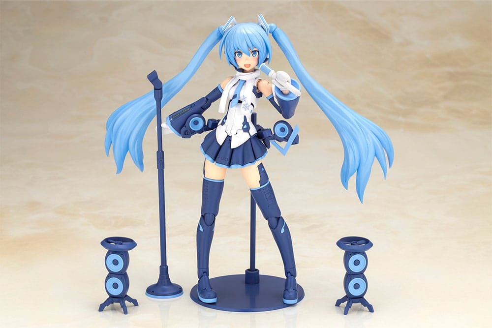 Frame Arms Girl x Hatsune Miku Frame Music Girl Snow Miku Another Color Version