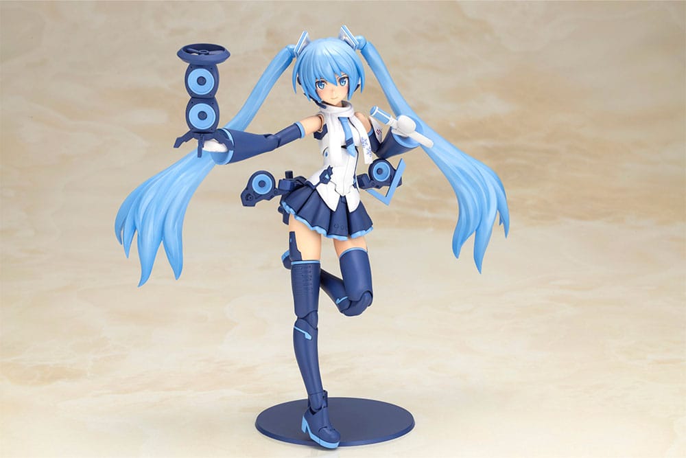 Frame Arms Girl x Hatsune Miku Frame Music Girl Snow Miku Another Color Version