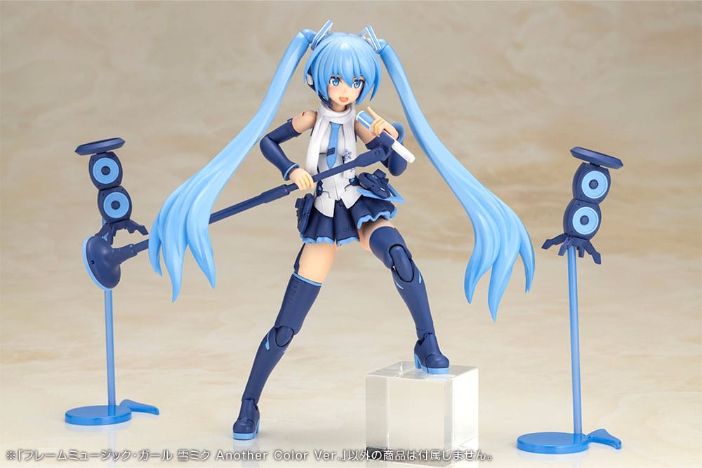 Frame Arms Girl x Hatsune Miku Frame Music Girl Snow Miku Another Color Version
