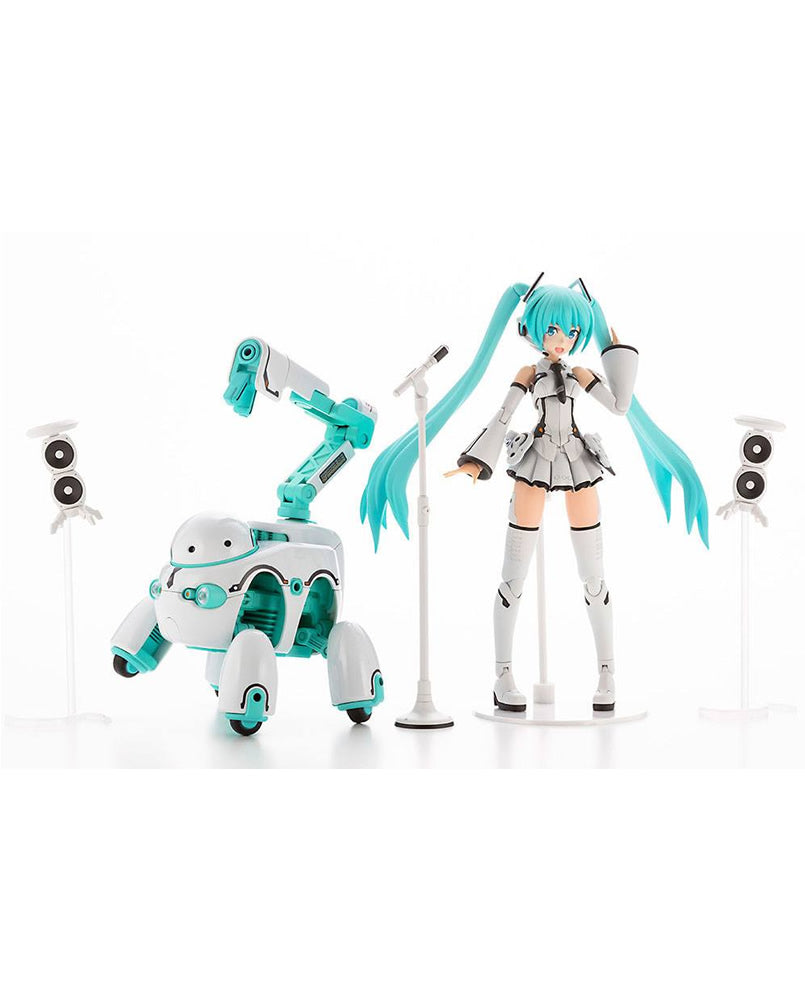 Hatsune Miku Frame Arms Girl Plastic Model Kit Music Girl (Maruttoys Ver.) & Tamotu (Miku Ver.) 15 cm
