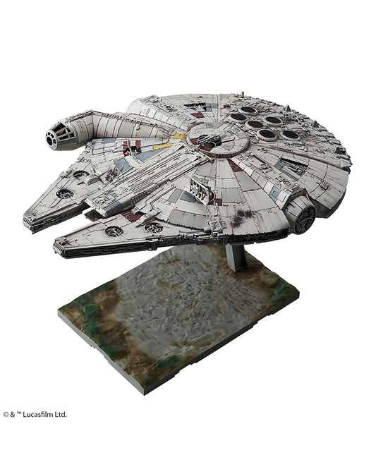 Star Wars Millennium Falcon 1/144 Scale Bandai Plastic Model Kit