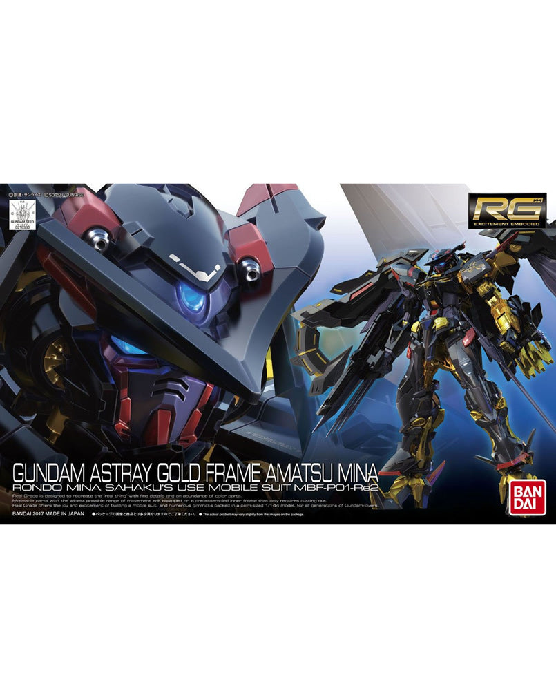 RG Gundam Astray Gold Frame Amatsu Mina 1/144