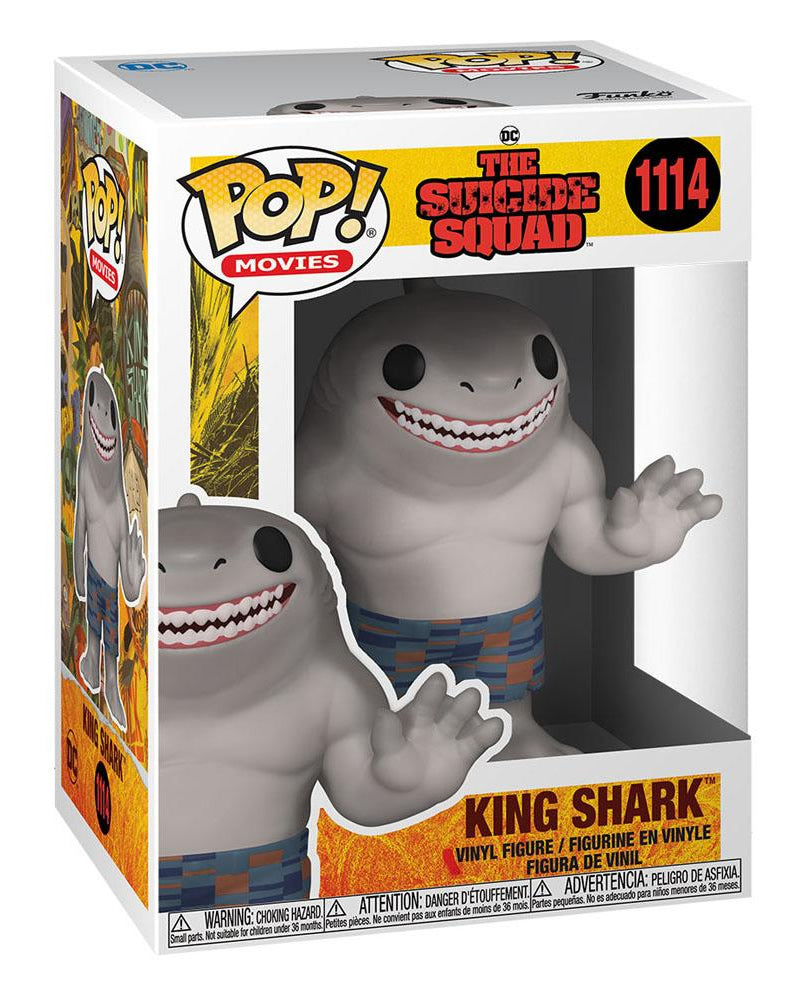 King Shark - The Suicide Squad POP! Movies Vinyl Figure 9 cm