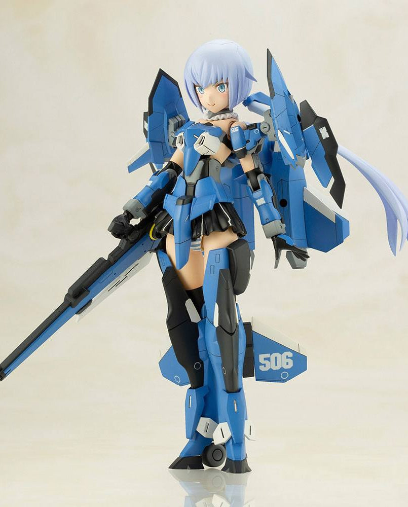 Frame Arms Girl Magatsuki FG093 Tachibana Flowers, Total Height: Approx. 6.4 Inches (162 Mm), Non-Scale Plastic Model