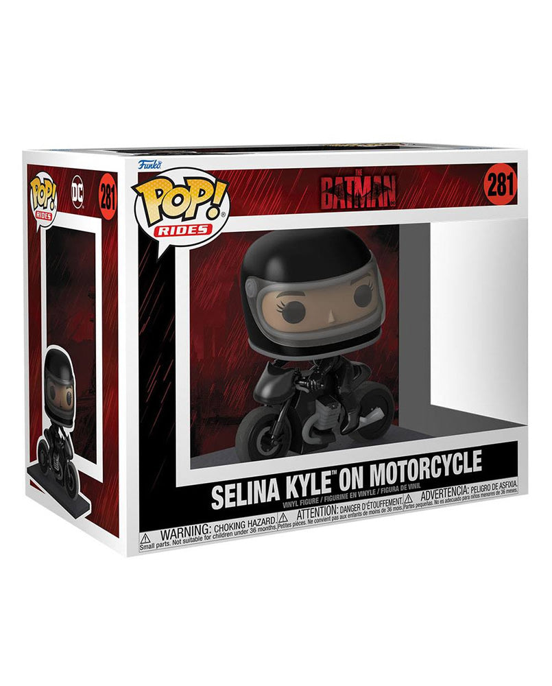 Selina on Motorcycle Catwoman - Batman Funko POP! Rides Deluxe Vinyl Figure 15 cm
