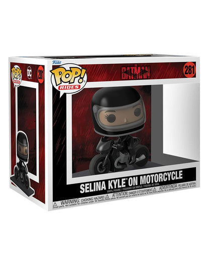 Selina on Motorcycle Catwoman - Batman Funko POP! Rides Deluxe Vinyl Figure 15 cm