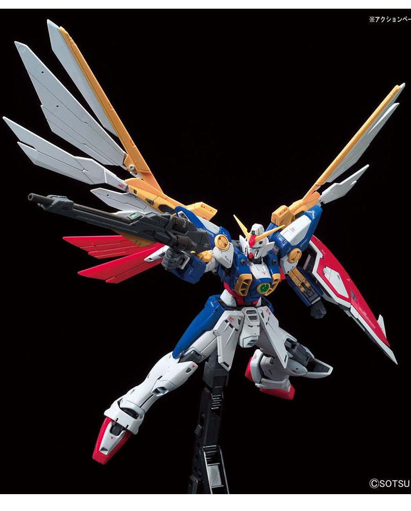 GUNDAM - RG 1/144 Wing Gundam - Model Kit : : Model Kit  Bandai Model Kit Gundam