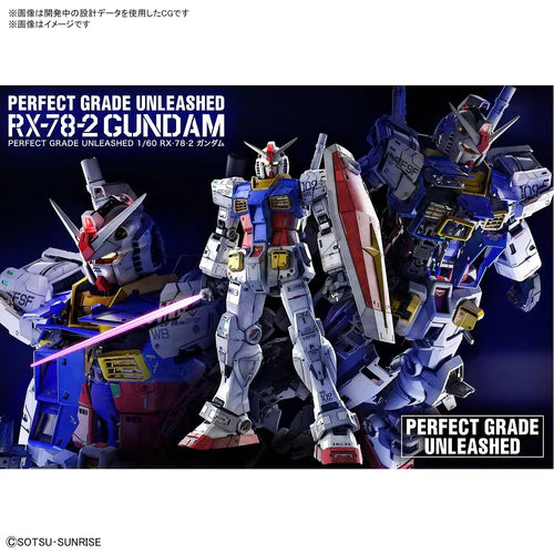 PG Gundam RX-78-2 Unleashed 1/60 - Union Gundam